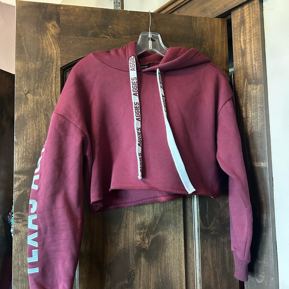 Women's Texas A&M cropped Hoodie aggieland outfitters
